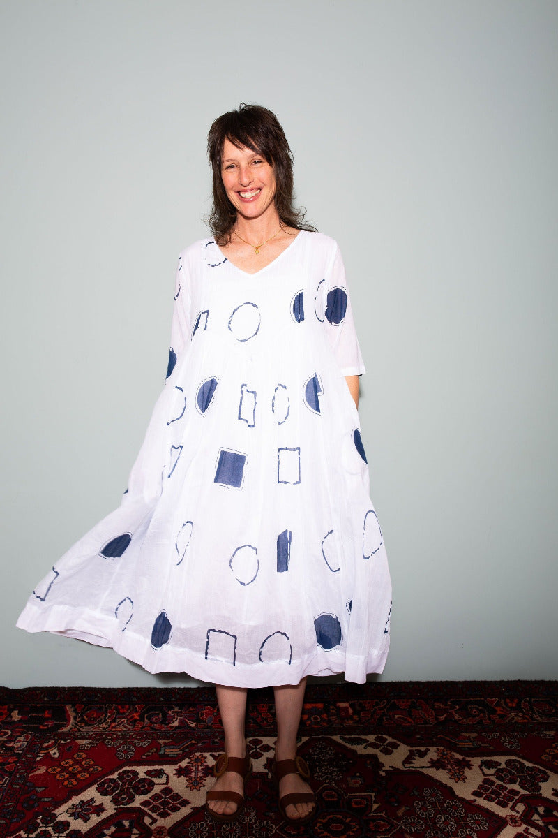 Dress Cotton Muslin Santorini White – Sapling Textiles