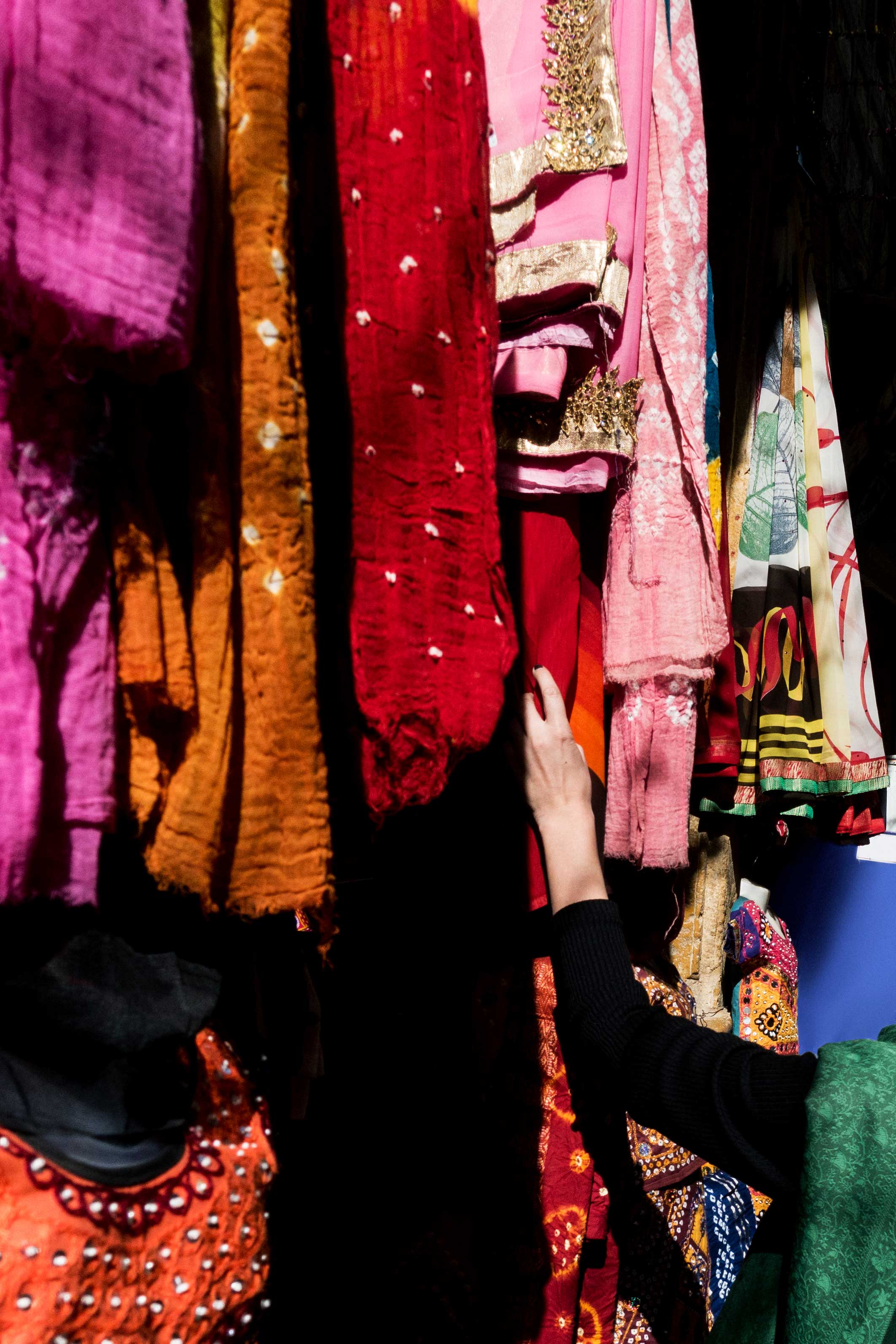 Textiles Outfits Womenswear collection of bohemian hand block printed dresses and ...