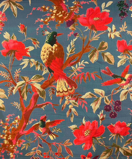 Cotton Fabric SP - Bird of Paradise