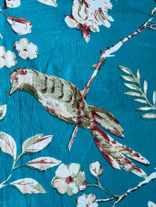  Cotton  Fabric ASP - Hummingbird Blue