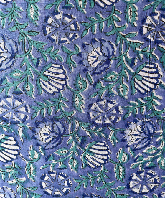Cotton Fabric - Hand Block Print - Banaras