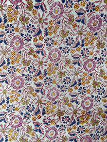  Cotton Fabric - Hand Block Print - Diwali