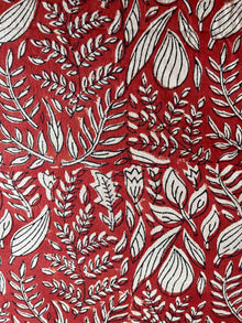  Cotton Fabric - Hand Block Print RedForest