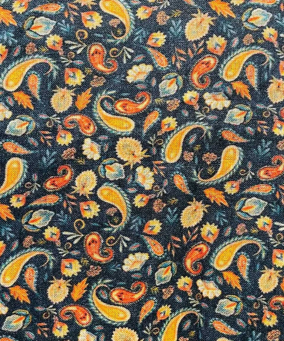 Linen Fabric - Kashmir
